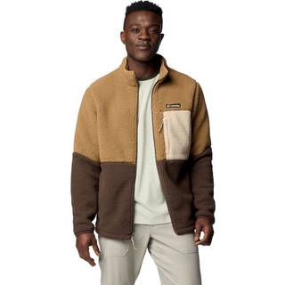 Columbia Mountainside Heavyweight Fleece Jakke - S - delta/ cordovan