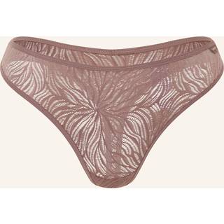 Thong - Sheer Marquisette - Pink - L
