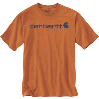 CARHARTT® CORE LOGO S/S T-SHIRT MARMELADE SIZE S