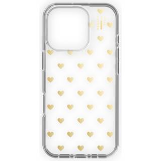 Clear Case Golden Hearts