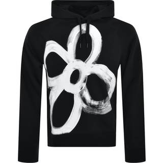 Paul Smith Happy Flower Hoodie Black