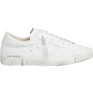 Philippe Model Prsx Low Top Leather Sneakers White