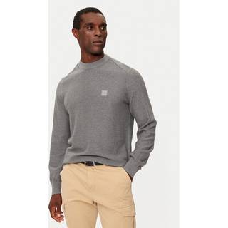 BOSS Anion Knit Jumper Grey
