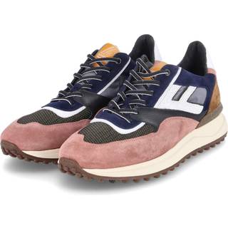Floris van Bommel Herren Schuhe rosa Velours