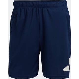 Train Essentials Logo træningsshorts - Dark Blue / White - 3XL 13 CM