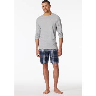 Schiesser Mix and Relax Long Sleeve - Grey - Large