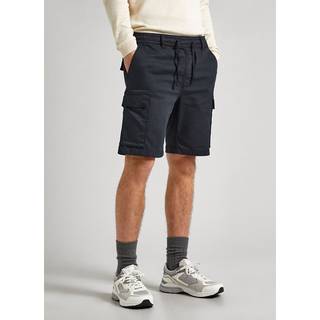 Pepe Jeans Herren Cargoshorts schwarz Slim Fit