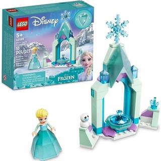 Lego Disney Elsa's Castle Courtyard 43199 Building Set Disney Frozen Ice Castle With Princess Elsa Mini Doll Figur Disney Princess Toy Set til Ki