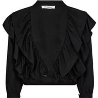 Co´couture - Suedacc Frilly Blouse 35630 - 96 Black