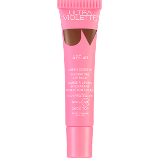 Ultra Violette - Sheen Screen™ Spf 50 - Læbebalsam Med Solbeskyttelse - Choc Top | 15 G - For Women - Pink##Brun