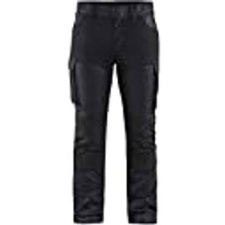 Blåkläder 7147 Dame Service Buks Denim stretch / Dame Service Arbejdsbuks Denim stretch - D25 - Marineblå/Sort