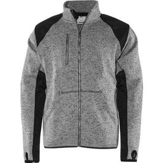 Fristads 114032 Fleece jakke 7451 / Arbejdsjakke Grå/Sort M