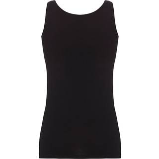 Femilet Basic Cotten Tank top, sort, Størrelse: 38, Dame
