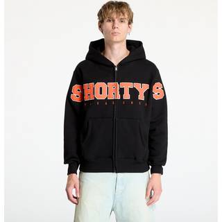 Sweatshirt PLEASURES Wave Zip Hoodie Black L - Black - L