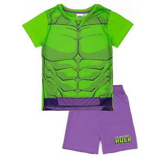Vanilla Underground Vanilla Underground Green Hulk Vanilla Underground Boys Green Licensing Short 100% Cotton Pyjamas