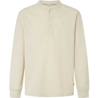 Pepe Jeans Herren Pullover weiß unifarben