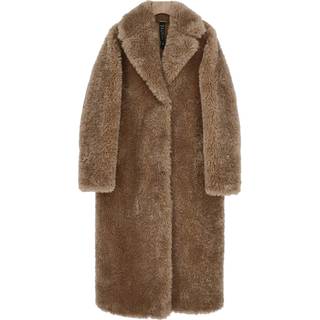 Notyz Fake Fur Coat Fake Fur 40441 Brown (44)