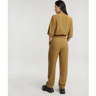 Fluid Jumpsuit - Beige - Women
