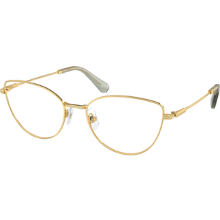 Swarovski Kvinde SK1012 4004 Optiske stel Metal Guld Transparent Cat Eye Normal