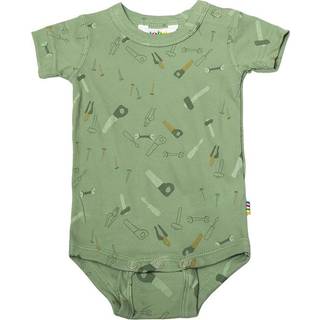 Joha Mønstret Babybody Grøn 50 cm  Grøn  50 cm  Unisex