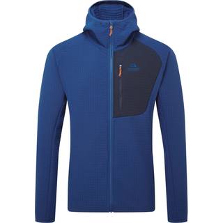 Mountain Equipment Shroud Hooded Jacket Fleecejakke Herrer størrelse S farve blå