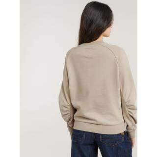 Sleeve Construction Sweater - Beige - Women