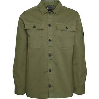 Barbour International Arlo Cotton Overshirt Brindle