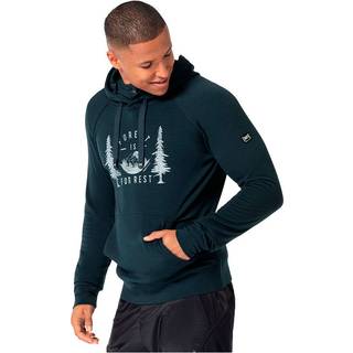 super.natural Favourite For Rest Hoodie Merinohoodie Herrer størrelse 54 - XL farve blå