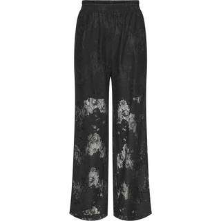 Pieces Pcnorinne Hw Straight Pants Black XS