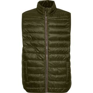 Blend Blend Green Metallic Coated Gilet