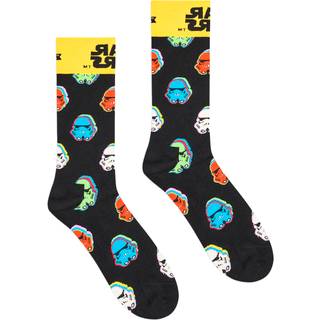Happy Socks Star Wars Storm Trooper Sock - Black pattern-2 - Str 41/46 * Kampagne *