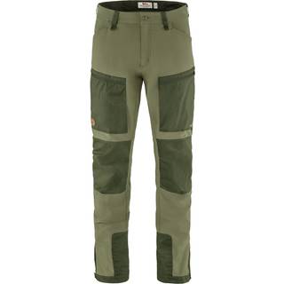 Fjällräven Men's Keb Agile Trousers Laurel Green/Deep Forest, Laurel Green-Deep Forest, 58/R