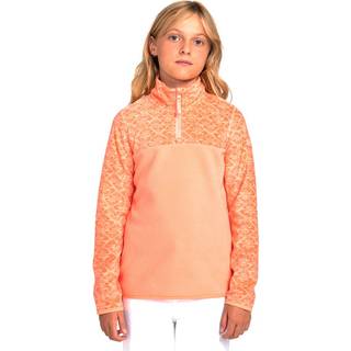 Roxy Girl's Whitecamp Half Zip Fleecesweatere Børn størrelse 12 - L farve beige