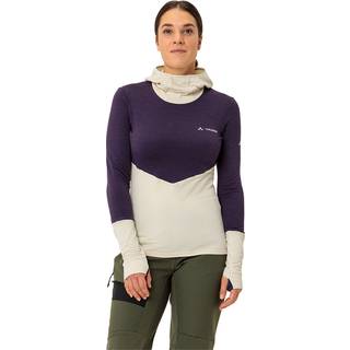Vaude Women's Monviso Hoody Fleecesweatere Damer størrelse 42 farve beige