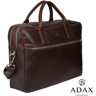 Adax Prato Axel computertaske (DARK BROWN)