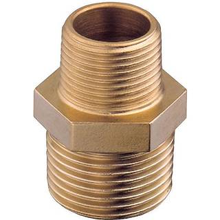 Reduceringsnippel Guidi Reducing Nipple, messing, 2 1/2" G (BSP) til 2" G (BSP)