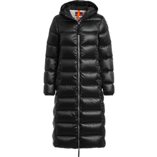Leah Hooded Down Coat W Black (S)