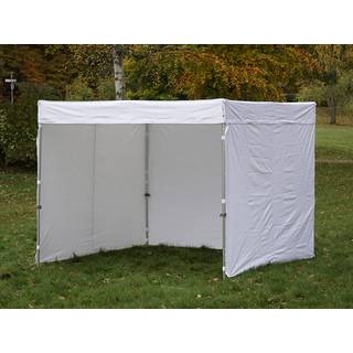 Foldetelt FleXtents Easy up pavillon® Xtreme 50 Exhibition m/sidevægge, 3x3m, Hvid, Brandhæmmende