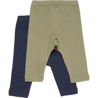 Pippi Drenge Leggings - Deep Lichen Green - 62