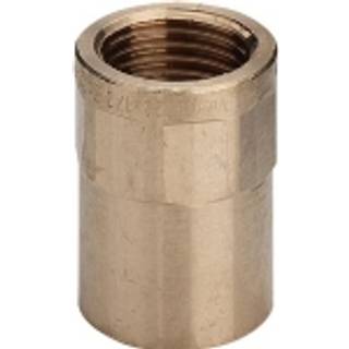 lodde overgangsmuffe 1/2'' - 15 mm. Med en rørgevindmuffe og en loddemuffe