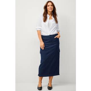 Maxi Denim Zizzi Nederdel , størrelse L (50-52)