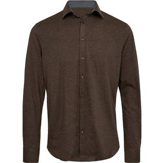 Knitted l/s shirt modern fit