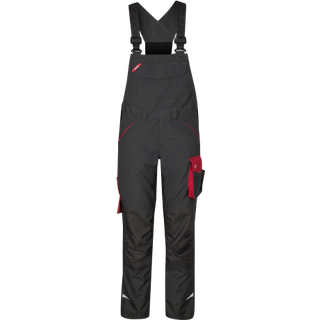 ENGEL Galaxy dameoverall Antrazitgrå/Tomato Red 3815-254 48