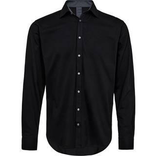 Knitted l/s shirt modern fit