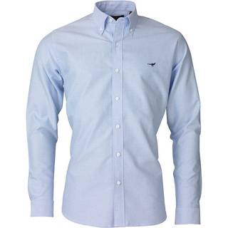 Laksen - Harvard Oxford Skjorte - Light Blue