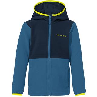 Vaude Kid's Pulex Hooded Jacket II Fleecejakke Børn størrelse 104 farve blå