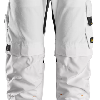 Snickers Workwear 6224 AllroundWork Håndværkerbukser hvid hvid