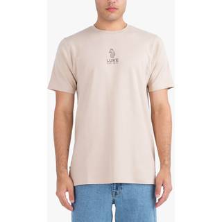 Luke 1977 Centre Fold T Shirt Beige