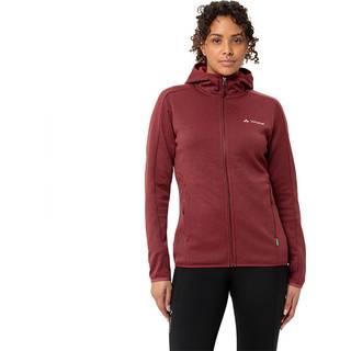 Vaude Women's Valsorda Fleece Hoody Fleecejakke Damer størrelse 40 farve rød