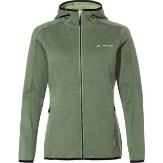 Vaude Women's Valsorda Fleece Hoody Fleecejakke Damer størrelse 36 farve olivengrøn
